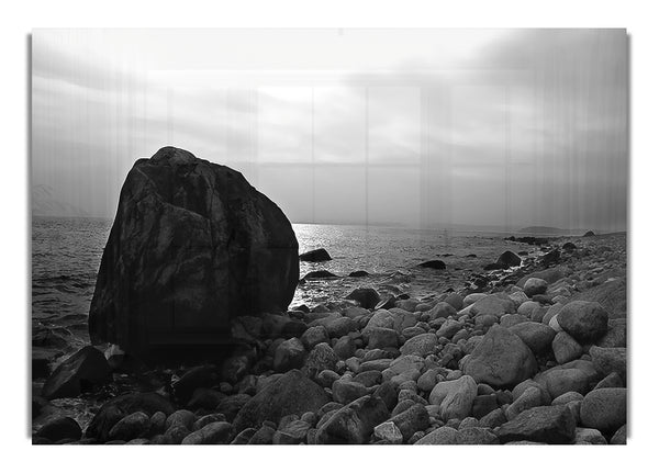 The Rock That Blocks The Sun B~w