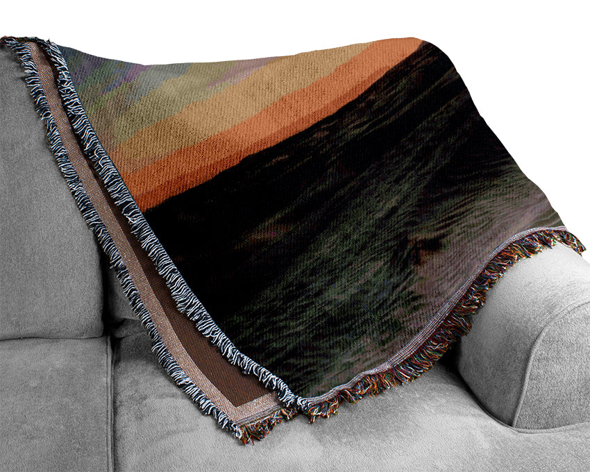 Little Sahara Sunset Woven Blanket