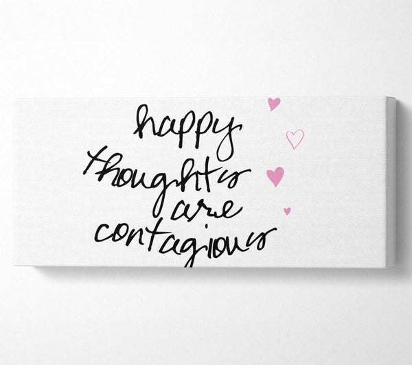 Love Quote Happy Thoughts Are Contagious