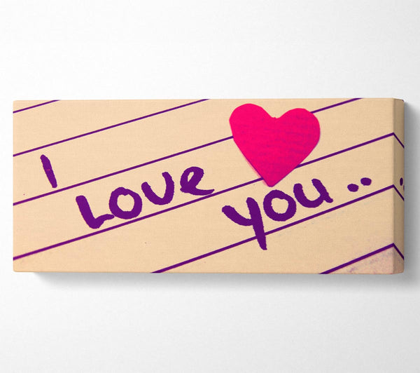 Love Quote I Love You Heart