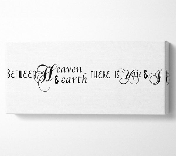 Love Quote Between Heaven And Earth