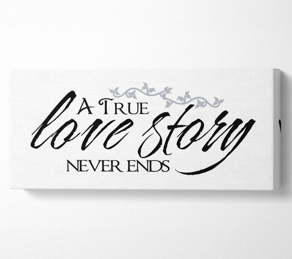 Love Quote A True Love Story Never Ends