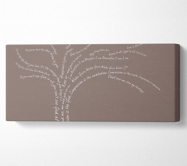 Love Quote The Love Tree Beige