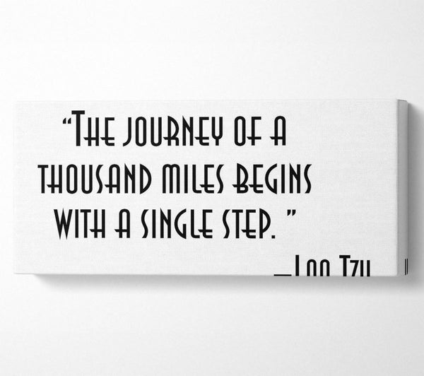 Motivational Quote Lao Tzu The Journey Of A Thousand Miles