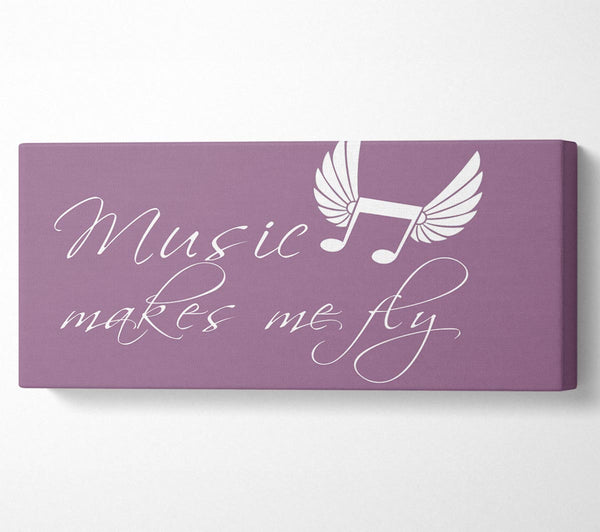 Music Makes Me Fly Dusty Pink