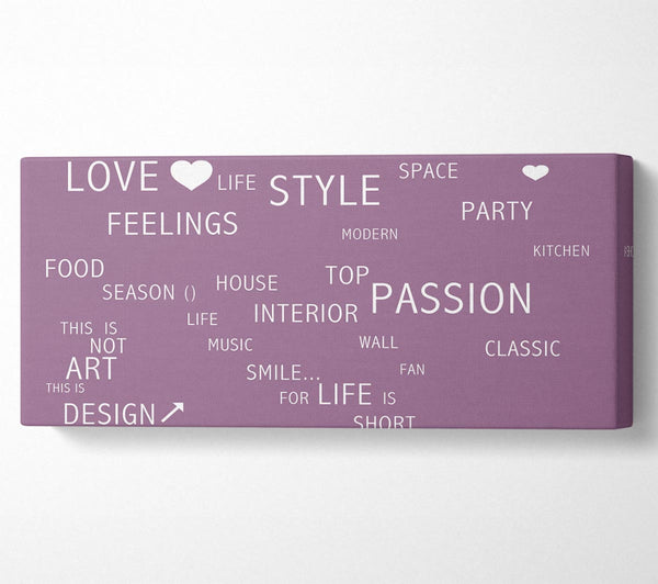 Love Quote Love Life Dusty Pink