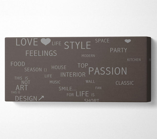 Love Quote Love Life Chocolate