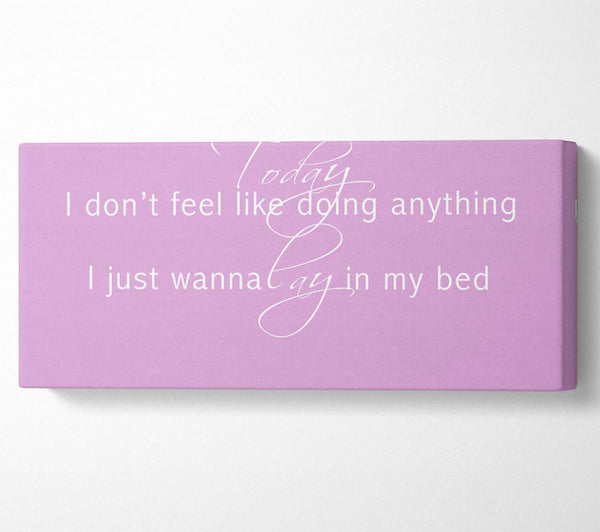Music Quote Today I Dont Feel Like Bruno Mars Pink