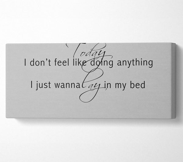 Music Quote Today I Dont Feel Like Bruno Mars Grey