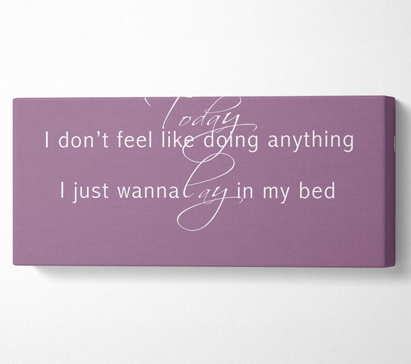 Music Quote Today I Dont Feel Like Bruno Mars Dusty Pink
