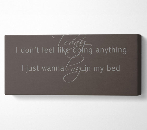 Music Quote Today I Dont Feel Like Bruno Mars Chocolate