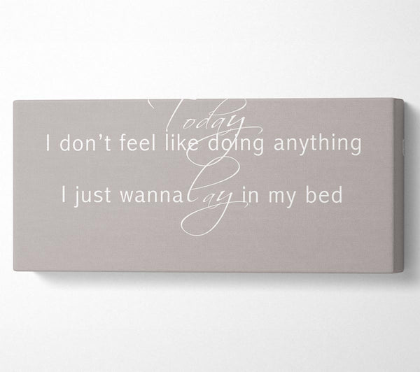 Music Quote Today I Dont Feel Like Bruno Mars Beige