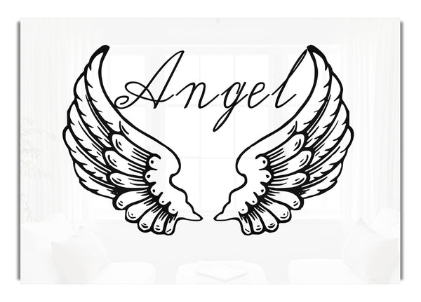 Angel Wings 4 White