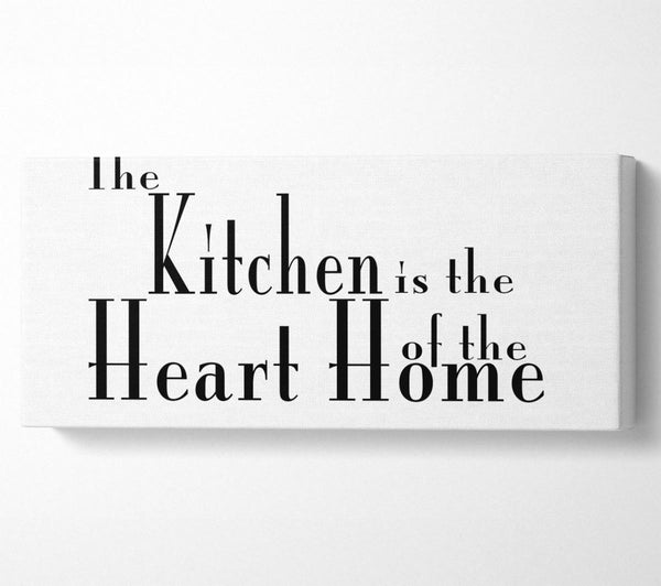 Kitchen Quote The Kitchen Is The Heart Of The Home 2 White