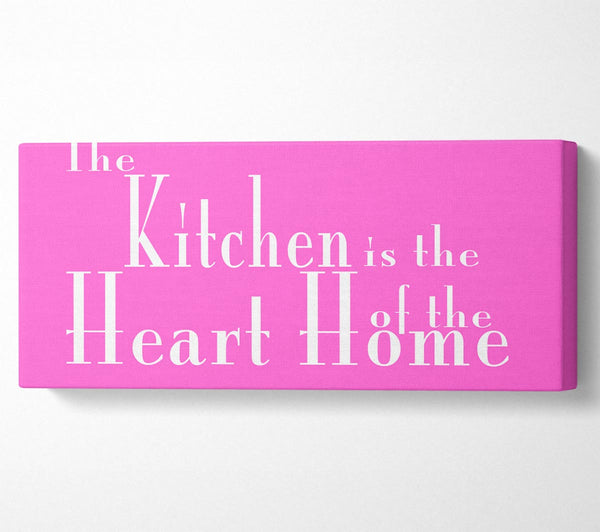 Kitchen Quote The Kitchen Is The Heart Of The Home 2 Vivid Pink