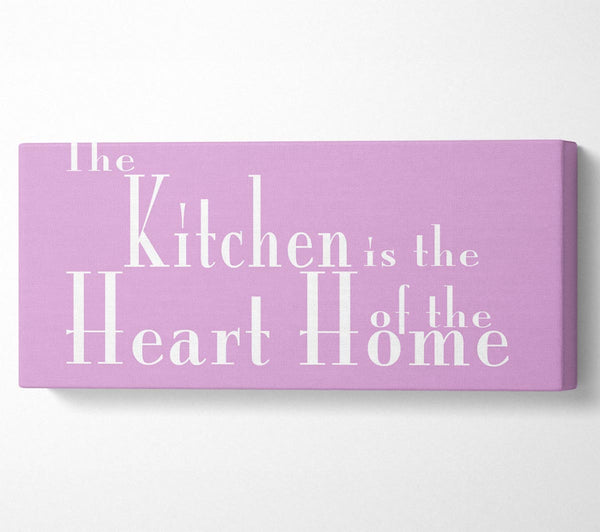 Kitchen Quote The Kitchen Is The Heart Of The Home 2 Pink