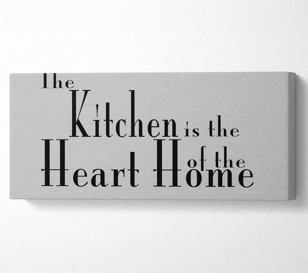 Kitchen Quote The Kitchen Is The Heart Of The Home 2 Grey