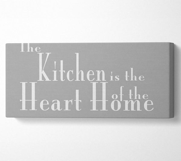 Kitchen Quote The Kitchen Is The Heart Of The Home 2 Grey White