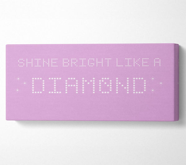 Music Quote Shine Bright Rihanna Pink