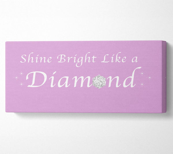 Music Quote Shine Bright Like A Diamond Rihanna Pink