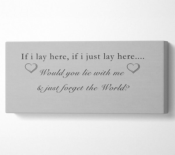 Music Quote If I Lay Here Snow Patrol Grey