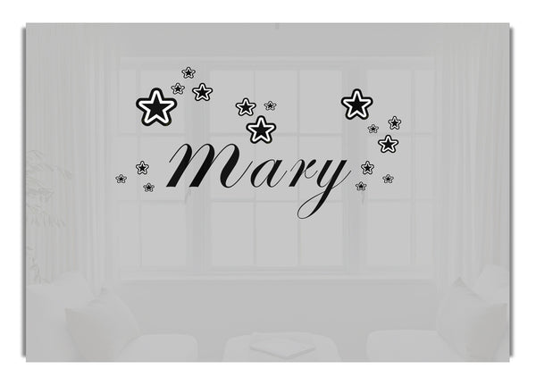 Your Name In Stars Grey