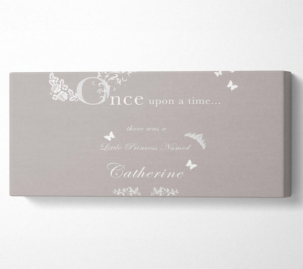 Once Upon A Time Your Name Beige