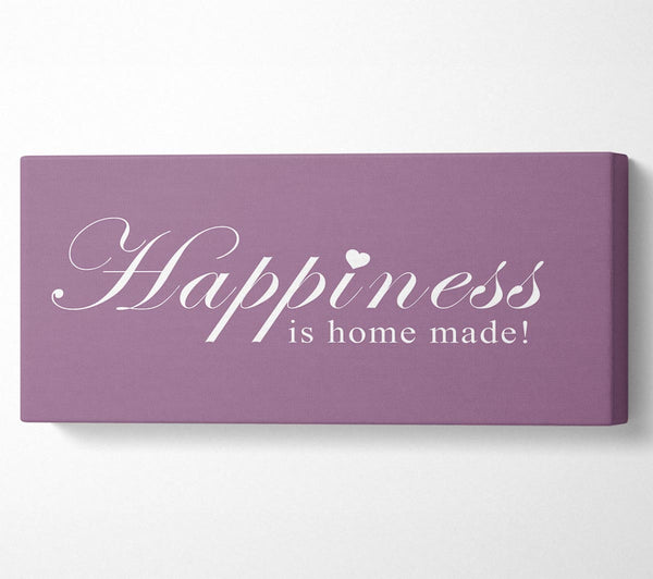Home Quote Happiness Is Home Made Dusty Pink