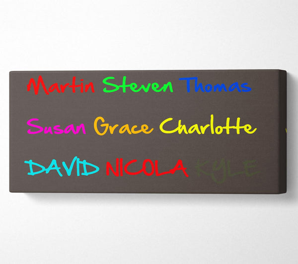 Your Name In A Choice Of Colours Chocolate