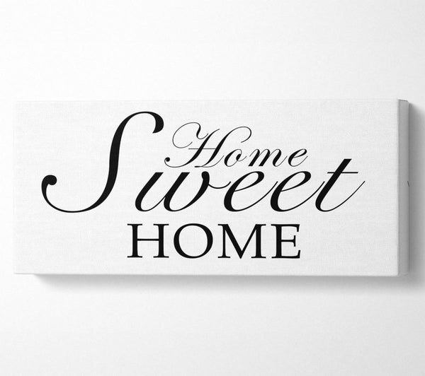 Home Quote Home Sweet Home White