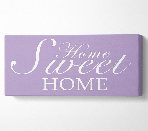 Home Quote Home Sweet Home Lilac