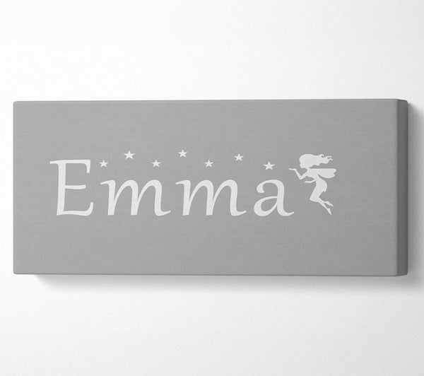 Your Name In Fairy Dust Grey White