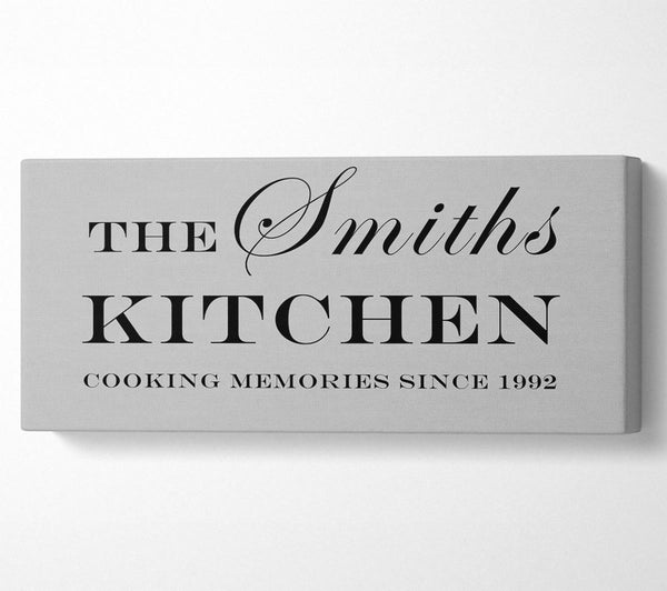 Kitchen Quote Your Family Name And Date Kitchen Grey