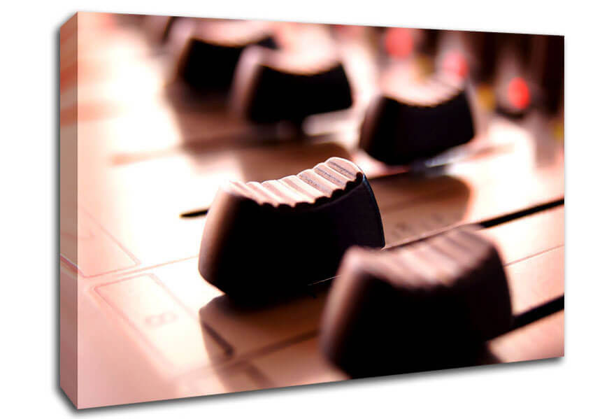  A Canvas Print of 1200W Digital Mixer Canvas Art