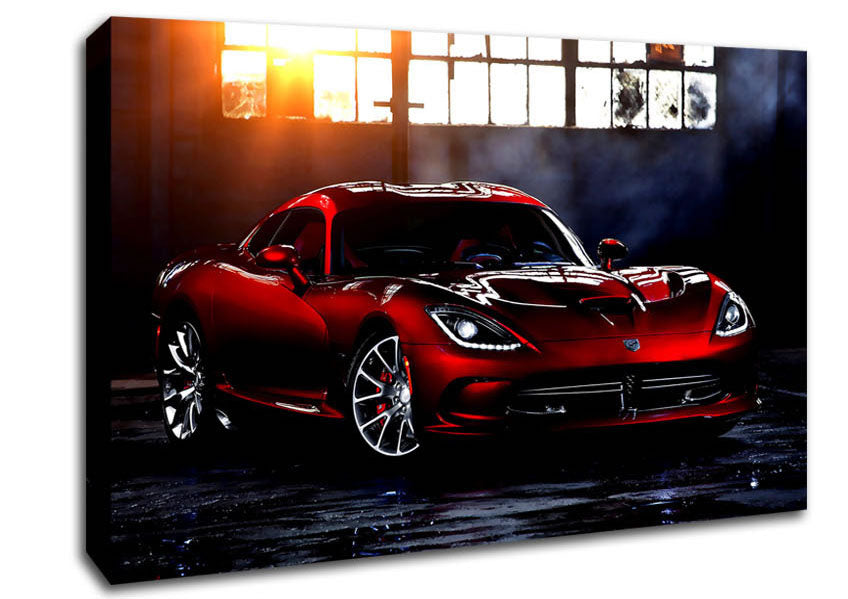  A Canvas Print of 2013 Dodge Srt Viper Canvas Print