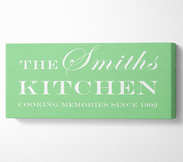 Kitchen Quote Your Family Name And Date Kitchen Green