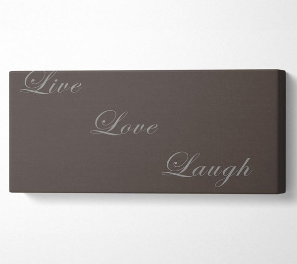 Love Quote Live Love Laugh Chocolate