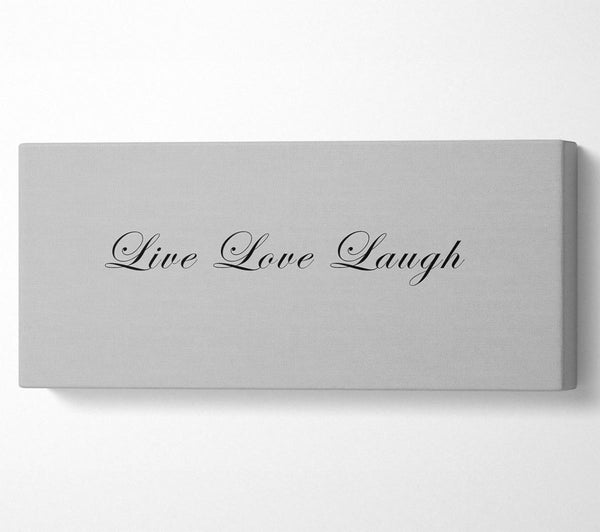 Love Quote Live Love Laugh 2 Grey