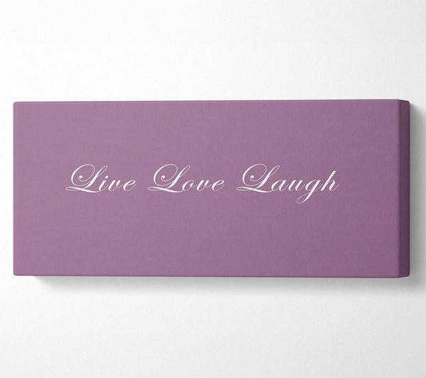 Love Quote Live Love Laugh 2 Dusty Pink