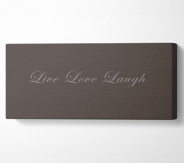 Love Quote Live Love Laugh 2 Chocolate