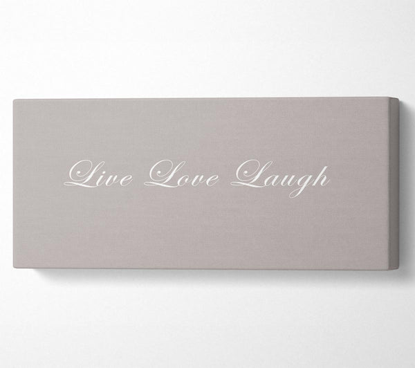 Love Quote Live Love Laugh 2 Beige