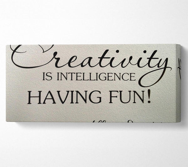 Motivational Quote Albert Einstein Creativity Is Intelligence