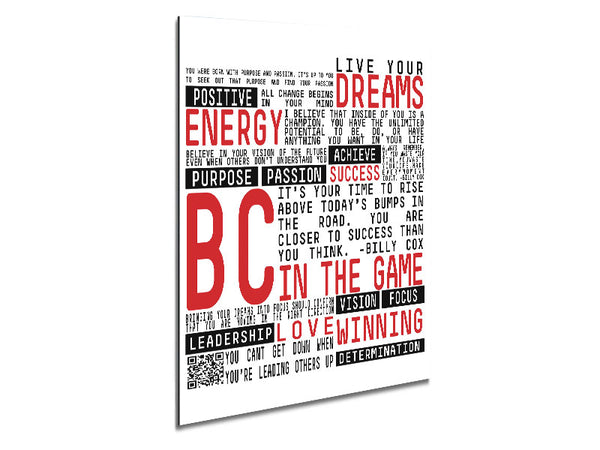 Motivational Quote Live Your Dreams Metal Print