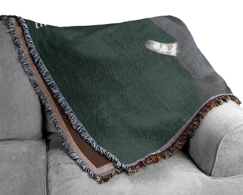 Vincent Van Gogh If You Hear A Voice Grey Woven Blanket