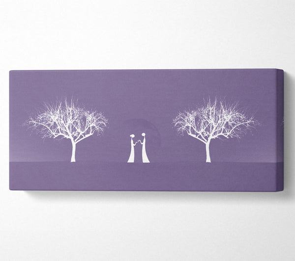 Love Between The Trees And Moon Lilac