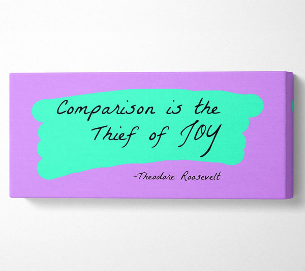 Theodore Roosevelt Comparison Is The Thief Of Joy
