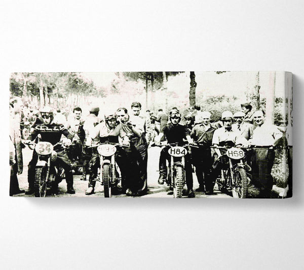 Vintage Motorcross Before The Gun