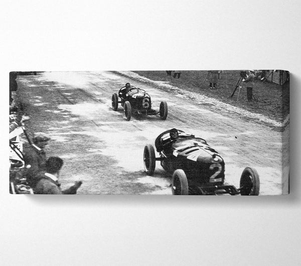 Vintage Formula One Crowd