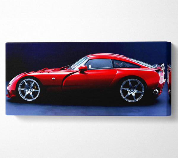 Tvr Red Side Profile