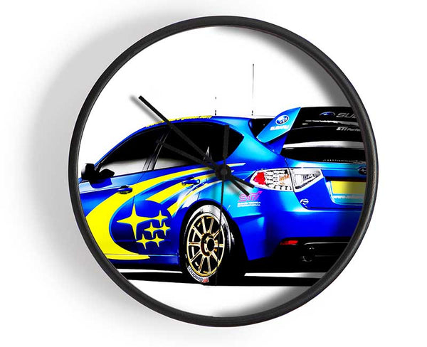 Subrau Ralley Car Rear Clock - Wallart-Direct UK